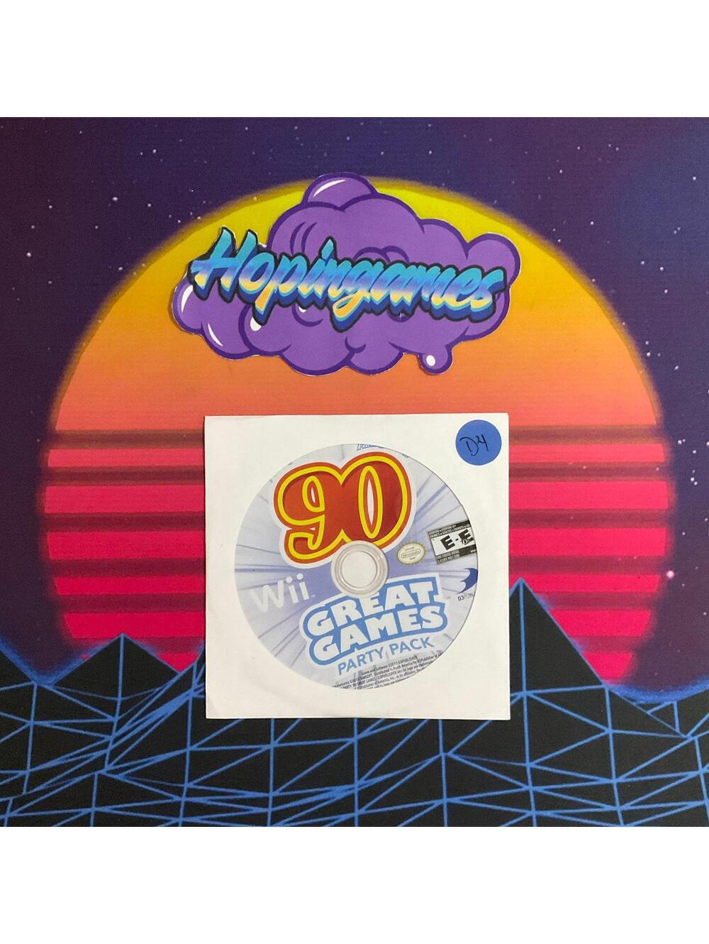 90 Great Games Party Pack (Nintendo Wii, 2010 ) LOOSE